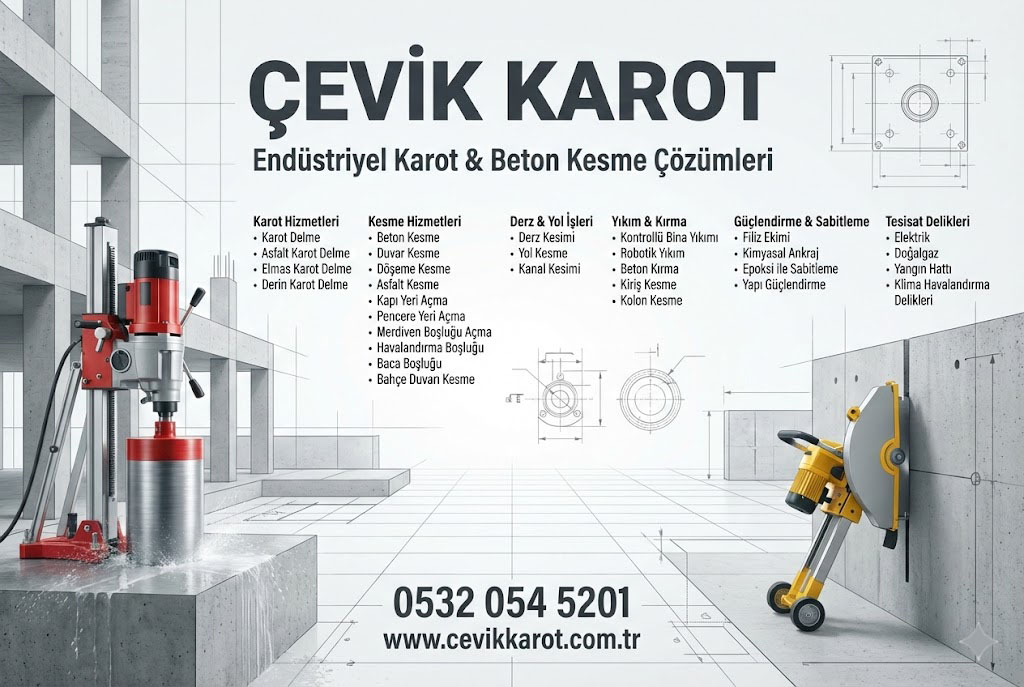 Karot Delme - Çevik Karot